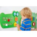 Viga Toys VIGA Tablica Sensoryczna Manipulacyjna Krokodyl Certyfikat FSC Montessori