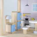 Viga Toys VIGA Zestaw Drewniany Domek dla Lalek z Laleczkami i Akcesoriami