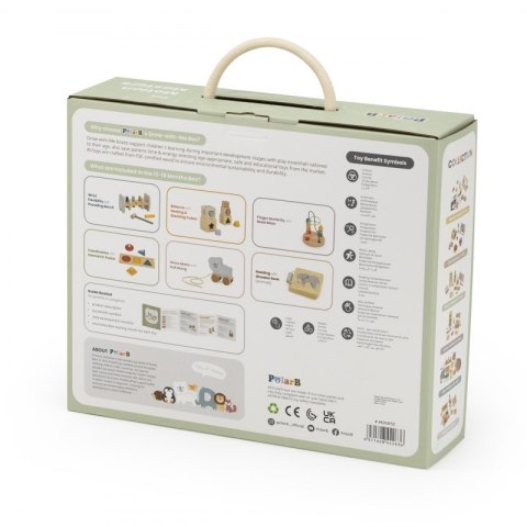 Viga Toys VIGA Zestaw Zabawek Edukacyjnych Pudełko Box od 12 miesiąca do 18 miesiąca Viga Toys VIGA Zestaw Zabawek Edukacyjnych Pudełko Box od 12 miesiąca do 18 miesiąca