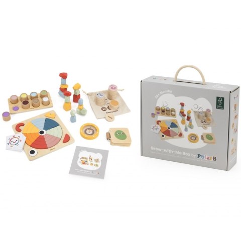 Viga Toys VIGA Zestaw Zabawek Edukacyjnych Pudełko Box od 36 miesiąca