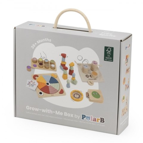 Viga Toys VIGA Zestaw Zabawek Edukacyjnych Pudełko Box od 36 miesiąca Viga Toys VIGA Zestaw Zabawek Edukacyjnych Pudełko Box od 36 miesiąca