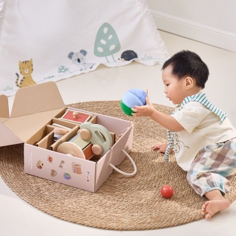 Viga Toys VIGA Zestaw Zabawek Edukacyjnych Pudełko Box od 6 miesiąca do 12 miesiąca Viga Toys VIGA Zestaw Zabawek Edukacyjnych Pudełko Box od 6 miesiąca do 12 miesiąca