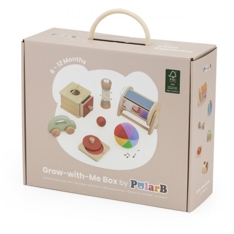 Viga Toys VIGA Zestaw Zabawek Edukacyjnych Pudełko Box od 6 miesiąca do 12 miesiąca Viga Toys VIGA Zestaw Zabawek Edukacyjnych Pudełko Box od 6 miesiąca do 12 miesiąca