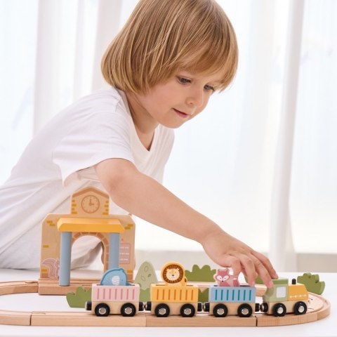 Viga Toys Viga PolarB Drewniany Zestaw Kolejowy 30 el. Viga Toys Viga PolarB Drewniany Zestaw Kolejowy 30 el.