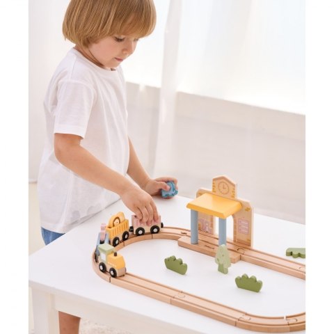 Viga Toys Viga PolarB Drewniany Zestaw Kolejowy 30 el. Viga Toys Viga PolarB Drewniany Zestaw Kolejowy 30 el.