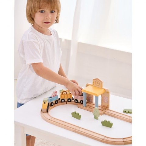 Viga Toys Viga PolarB Drewniany Zestaw Kolejowy 30 el. Viga Toys Viga PolarB Drewniany Zestaw Kolejowy 30 el.