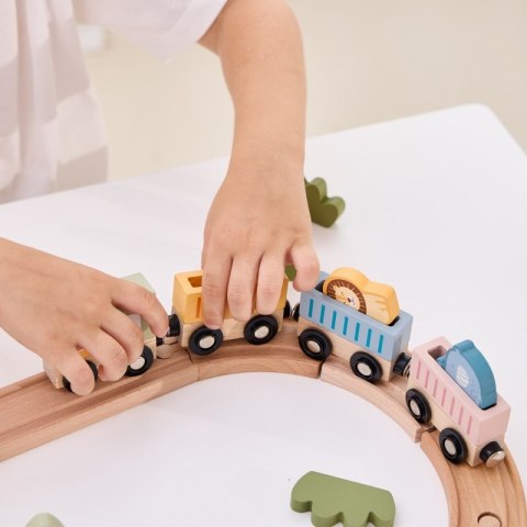 Viga Toys Viga PolarB Drewniany Zestaw Kolejowy 30 el. Viga Toys Viga PolarB Drewniany Zestaw Kolejowy 30 el.