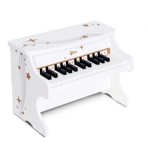 Classic World CLASSIC WORLD Drewniane Pianino dla Dzieci + Książeczka do Nauki Classic World CLASSIC WORLD Drewniane Pianino dla Dzieci + Książeczka do Nauki