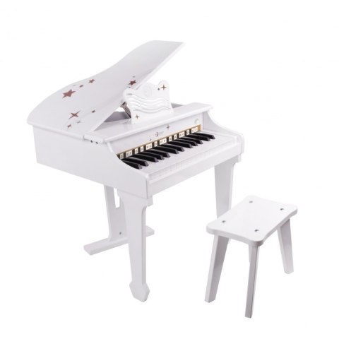 Classic World CLASSIC WORLD Duże Pianino Fortepian dla Dzieci z Krzesełkiem i Książeczką do Nauki Classic World CLASSIC WORLD Duże Pianino Fortepian dla Dzieci z Krzesełkiem i Książeczką do Nauki