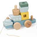 Classic World CLASSIC WORLD Montessori Kolejka Ocean Drewniana Układanka