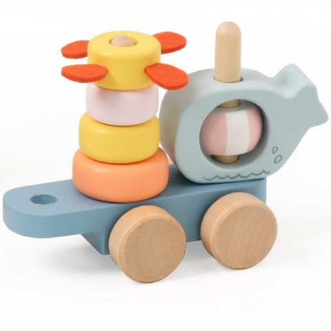 Classic World CLASSIC WORLD Montessori Kolejka Ocean Drewniana Układanka Classic World CLASSIC WORLD Montessori Kolejka Ocean Drewniana Układanka