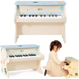 Classic World CLASSIC WORLD Pianino Muzyczne dla Dzieci Nauka Gry + Książeczka