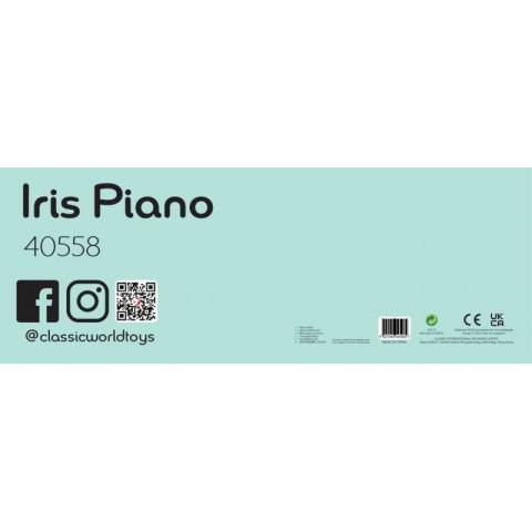 Classic World CLASSIC WORLD Pianino Muzyczne dla Dzieci Nauka Gry + Książeczka Classic World CLASSIC WORLD Pianino Muzyczne dla Dzieci Nauka Gry + Książeczka