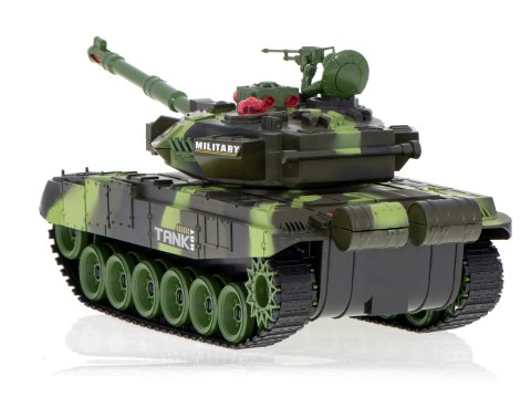 Czołg zdalnie sterowany na pilota RC War Tank 9993 2.4 GHz kamuflaż leśny Kik Sp. z o. o. Sp. k. Czołg zdalnie sterowany na pilota RC War Tank 9993 2.4 GHz kamuflaż leśny Kik Sp. z o. o. Sp. k.