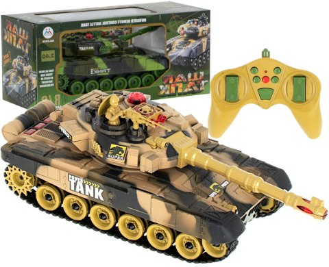Czołg zdalnie sterowany na pilota RC War Tank 9993 2.4 GHz pustynny Kik Sp. z o. o. Sp. k. Czołg zdalnie sterowany na pilota RC War Tank 9993 2.4 GHz pustynny Kik Sp. z o. o. Sp. k.
