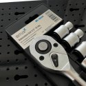 E-hurtownia Zestaw narzędzi 12w1 grzechotka 1/2 nasadki 10-24 mm przedłużka 125 mm
