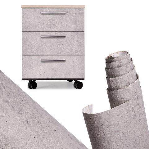 Folia rolka samoprzylepna okleina tapeta niebiesko-szary cement 1,22x50m Kik Sp. z o. o. Sp. k. Folia rolka samoprzylepna okleina tapeta niebiesko-szary cement 1,22x50m Kik Sp. z o. o. Sp. k.