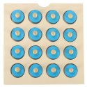Gra planszowa memory montessori zestaw puzzle drewniane 4 karty Kik Sp. z o. o. Sp. k.