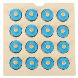 Gra planszowa memory montessori zestaw puzzle drewniane 4 karty Kik Sp. z o. o. Sp. k.