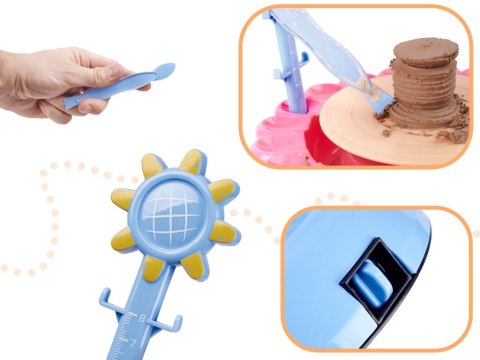 Koło garncarskie maszyna do ceramiki z gliną i farbami 600g Kik Sp. z o. o. Sp. k.