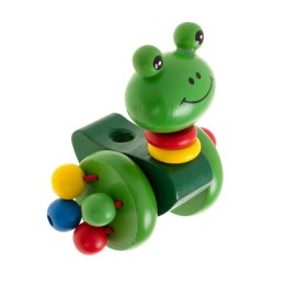 Pchacz na kiju żabka spacerowa drewniana Kik Sp. z o. o. Sp. k.