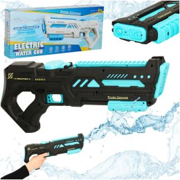 Pistolet karabin na wodę elektryczny mocny profesjonalny broń wodna dla dzieci czarny Kik Sp. z o. o. Sp. k.