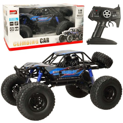 Samochód zdalnie sterowany na pilota RC Crawler Climbing Car 1:10 4WD 48cm niebieski Kik Sp. z o. o. Sp. k. Samochód zdalnie sterowany na pilota RC Crawler Climbing Car 1:10 4WD 48cm niebieski Kik Sp. z o. o. Sp. k.