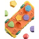 Woopie Baby WOOPIE BABY Interaktywny Autobus Montessori Edukacyjny 6w1 Młoteczek Cymbałki +18 m