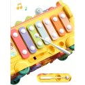 Woopie Baby WOOPIE BABY Interaktywny Autobus Montessori Edukacyjny 6w1 Młoteczek Cymbałki +18 m