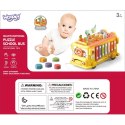 Woopie Baby WOOPIE BABY Interaktywny Autobus Montessori Edukacyjny 6w1 Młoteczek Cymbałki +18 m
