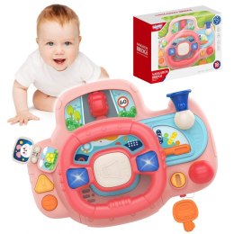 Woopie Baby WOOPIE BABY Kierownica Samochodowa Interaktywna z Swiatłami Dźwiękiem