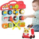 Woopie Baby WOOPIE BABY Montessori Tablica Manipulacyjna Kolorowy Panel Aktywności