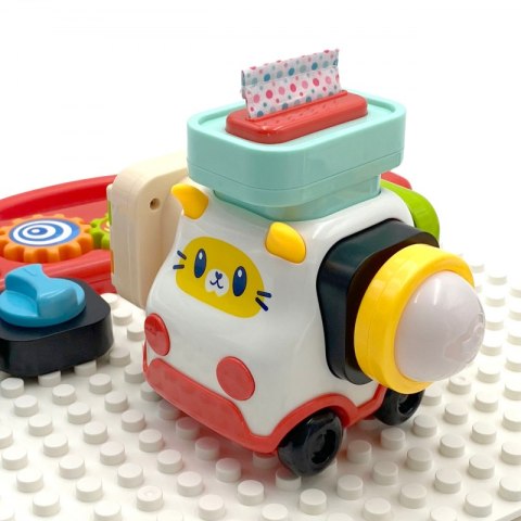 Woopie Baby WOOPIE BABY Montessori Tablica Manipulacyjna Kolorowy Panel Aktywności Woopie Baby WOOPIE BABY Montessori Tablica Manipulacyjna Kolorowy Panel Aktywności