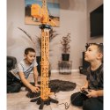 Woopie WOOPIE Dźwig Żuraw Zdalnie Sterowany 103 cm R/C Ciężarówka Koparka + 4 Akc.
