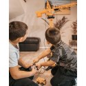 Woopie WOOPIE Dźwig Żuraw Zdalnie Sterowany 103 cm R/C Ciężarówka Koparka + 4 Akc.