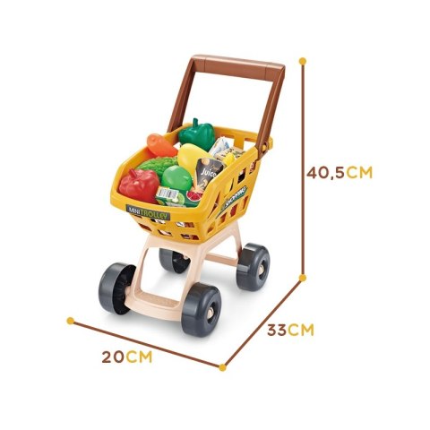 Woopie WOOPIE Sklep Supermarket z Wózkiem Waga Kasa Skaner + 48 Akc. Woopie WOOPIE Sklep Supermarket z Wózkiem Waga Kasa Skaner + 48 Akc.