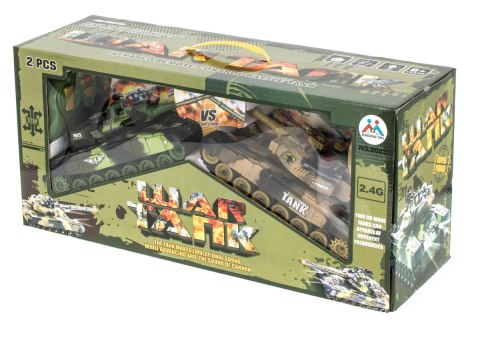 Czołgi zdalnie sterowane na pilota RC War Tank 9993 2,4GHz zestaw 2 sztuk Kik Sp. z o. o. Sp. k. Czołgi zdalnie sterowane na pilota RC War Tank 9993 2,4GHz zestaw 2 sztuk Kik Sp. z o. o. Sp. k.
