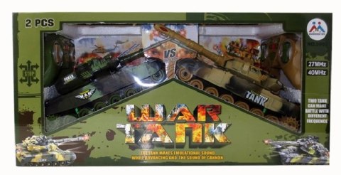 Czołgi zdalnie sterowane na pilota RC War Tank 9993 2,4GHz zestaw 2 sztuk Kik Sp. z o. o. Sp. k. Czołgi zdalnie sterowane na pilota RC War Tank 9993 2,4GHz zestaw 2 sztuk Kik Sp. z o. o. Sp. k.
