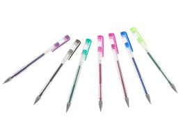 Długopisy żelowe kolorowe brokatowe zestaw 25szt. Kik Sp. z o. o. Sp. k.