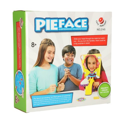 Gra Towarzyska PIE FACE Ciastem w twarz Kik Sp. z o. o. Sp. k. Gra Towarzyska PIE FACE Ciastem w twarz Kik Sp. z o. o. Sp. k.