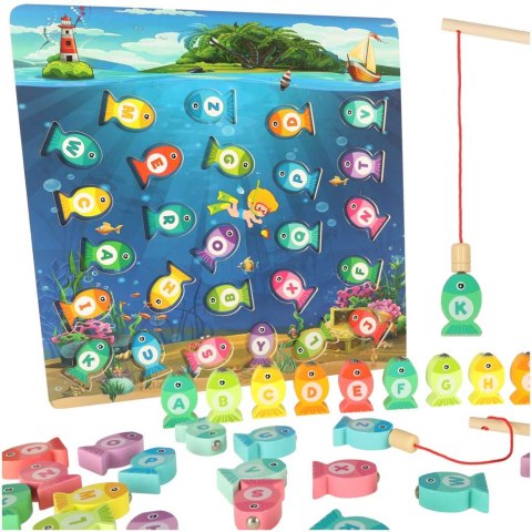 Gra drewniana rybki łowienie rybek na magnes montessori Kik Sp. z o. o. Sp. k. Gra drewniana rybki łowienie rybek na magnes montessori Kik Sp. z o. o. Sp. k.