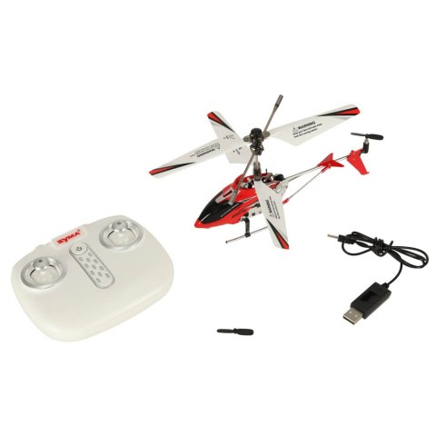 Helikopter zdalnie sterowany na pilota RC SYMA S107H 2.4GHz RTF czerwony Kik Sp. z o. o. Sp. k. Helikopter zdalnie sterowany na pilota RC SYMA S107H 2.4GHz RTF czerwony Kik Sp. z o. o. Sp. k.