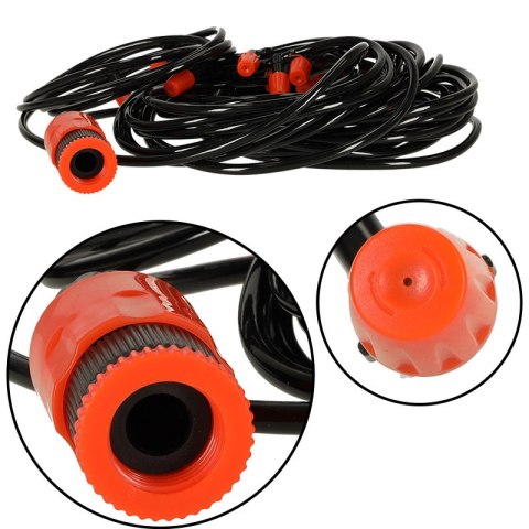 Kurtyna wodna mgiełka zraszacz ogrodowy system nawadniania 20m Kik Sp. z o. o. Sp. k.