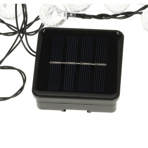 Lampki ogrodowe solarne kulki 7m 50LED ciepły biały Kik Sp. z o. o. Sp. k. Lampki ogrodowe solarne kulki 7m 50LED ciepły biały Kik Sp. z o. o. Sp. k.