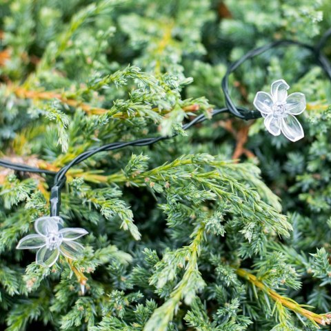 Lampki ogrodowe solarne kwiatki 7m 50LED multikolor Kik Sp. z o. o. Sp. k.