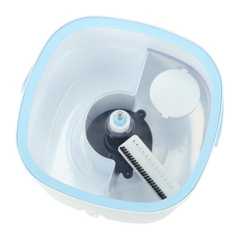 Mop obrotowy prostokątny płaski rotacyjny czysta brudna woda wyciskacz Kik Sp. z o. o. Sp. k.