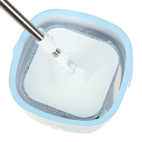 Mop obrotowy prostokątny płaski rotacyjny czysta brudna woda wyciskacz Kik Sp. z o. o. Sp. k.