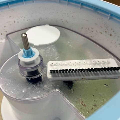 Mop obrotowy prostokątny płaski rotacyjny czysta brudna woda wyciskacz Kik Sp. z o. o. Sp. k.