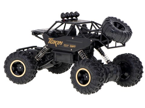 Samochód zdalnie sterowany na pilota RC Rock Crawler 1:12 4WD METAL czarny Kik Sp. z o. o. Sp. k.