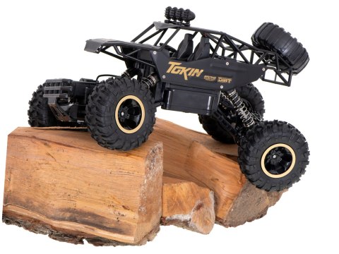 Samochód zdalnie sterowany na pilota RC Rock Crawler 1:12 4WD METAL czarny Kik Sp. z o. o. Sp. k.